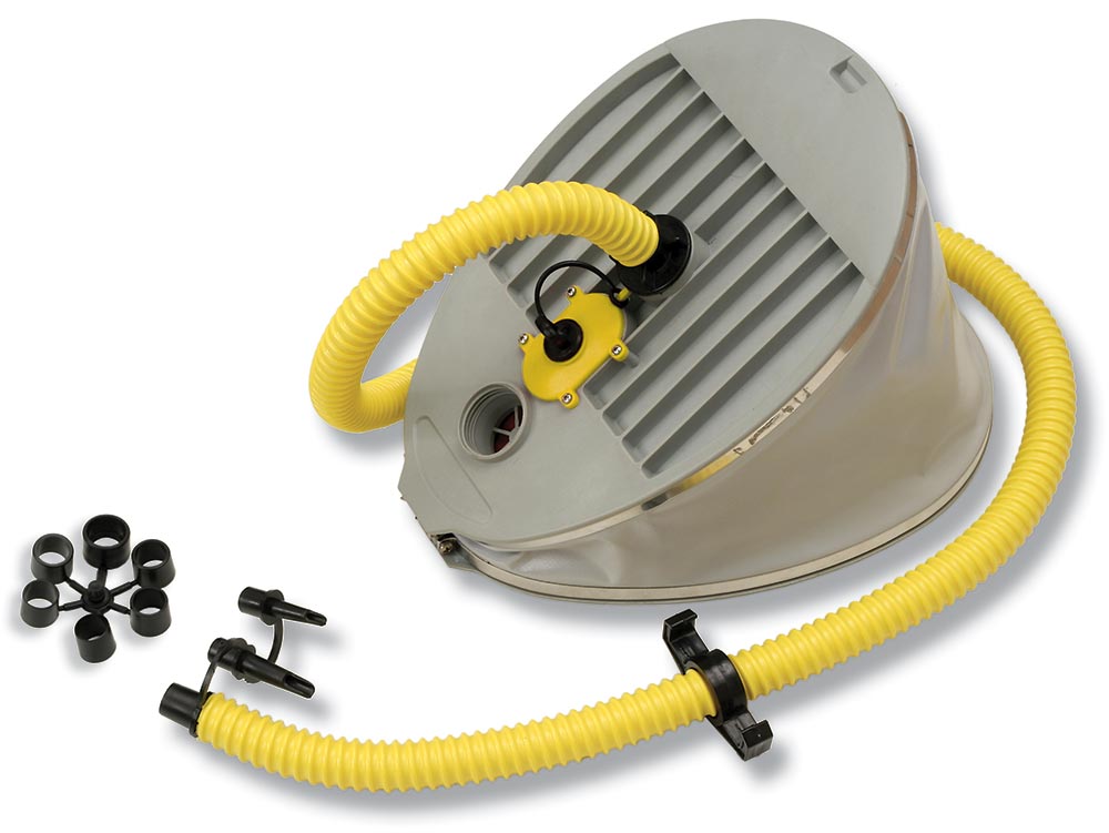 Bravo 9 Foot Pump with Top-Off Chamber